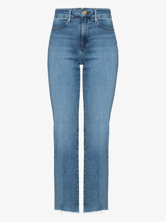 Le High Straight Leg Jeans