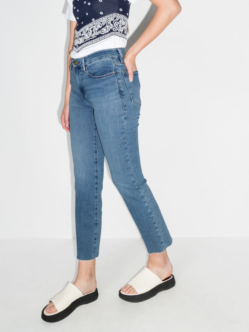 Le High Straight Leg Jeans