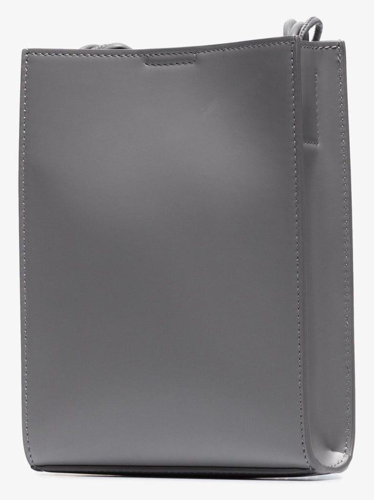 Grey Tangle Small Leather Cross Body Bag