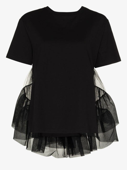 Tulle Trim T-shirt