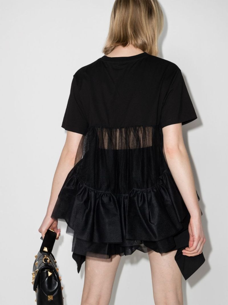 Tulle Trim T-shirt