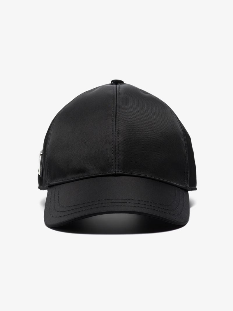 Black Re-nylon Baseball Cap