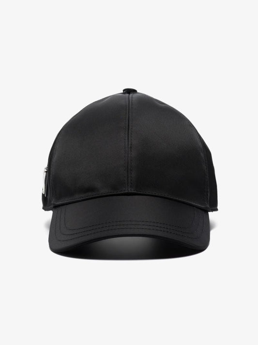 Black Re-nylon Baseball Cap