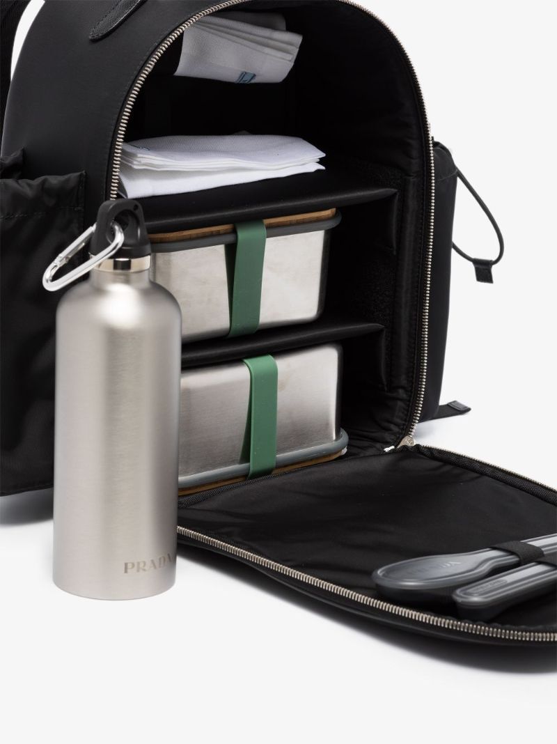 Black Picnic Tote Bag