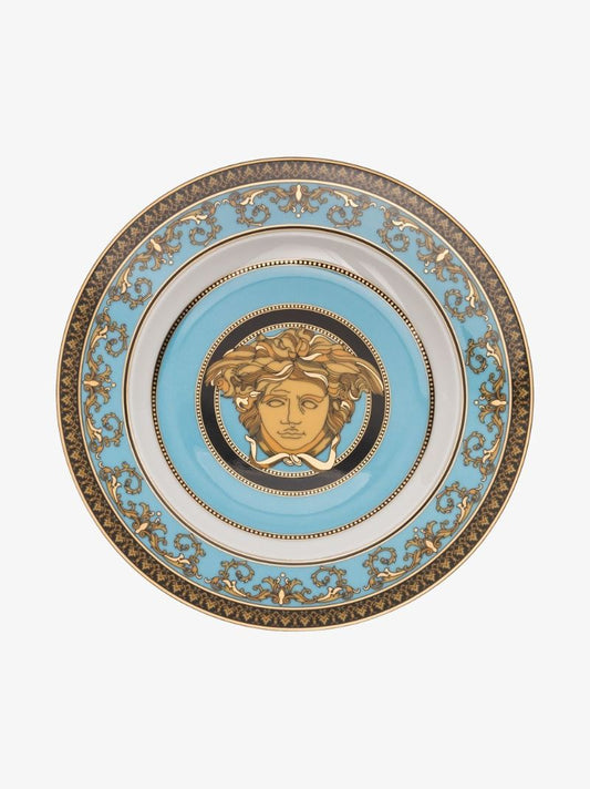 Blue Medusa Porcelain Dinner Plate