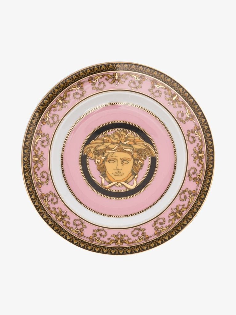 Pink Medusa Porcelain Dinner Plate