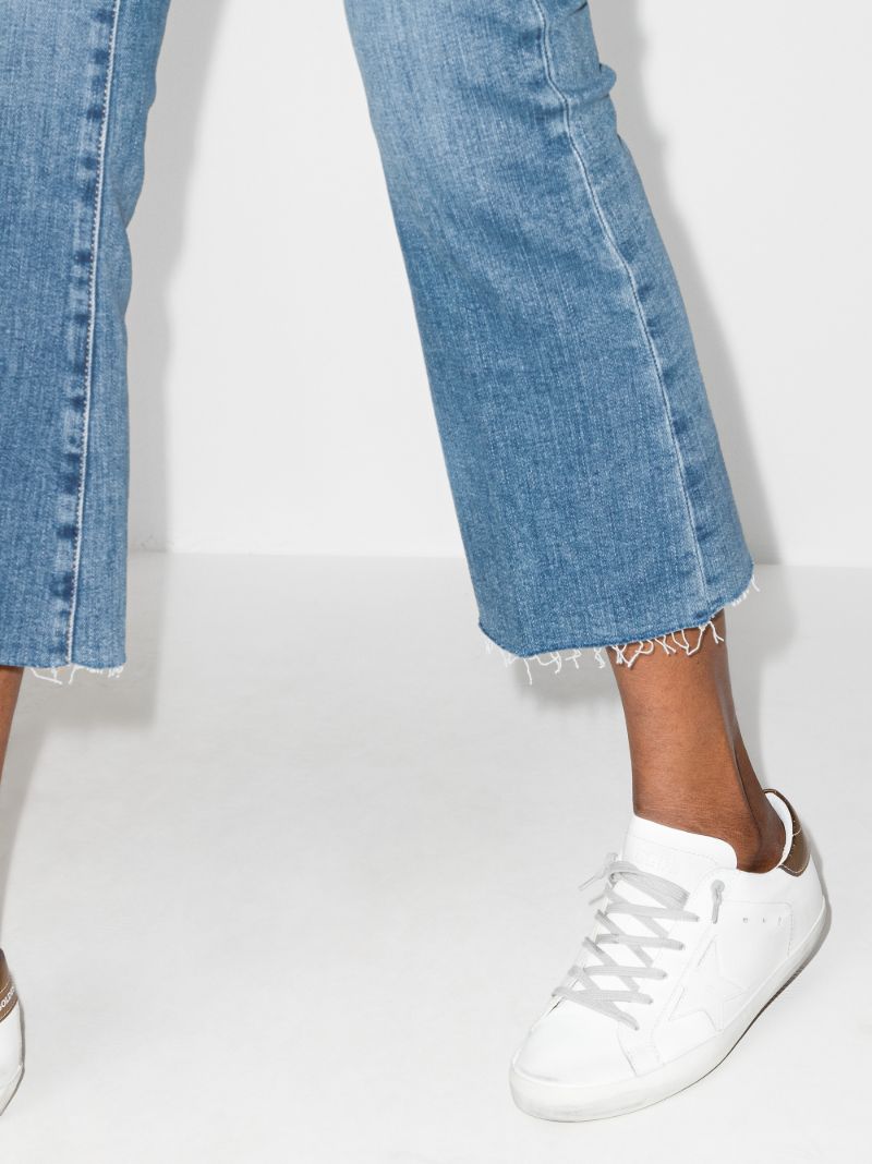 Le Crop Mini Flared Jeans