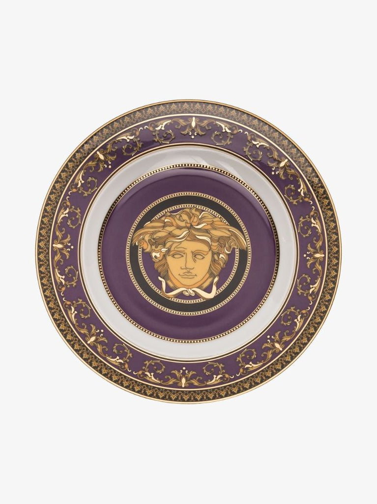 Purple Medusa Porcelain Dinner Plate