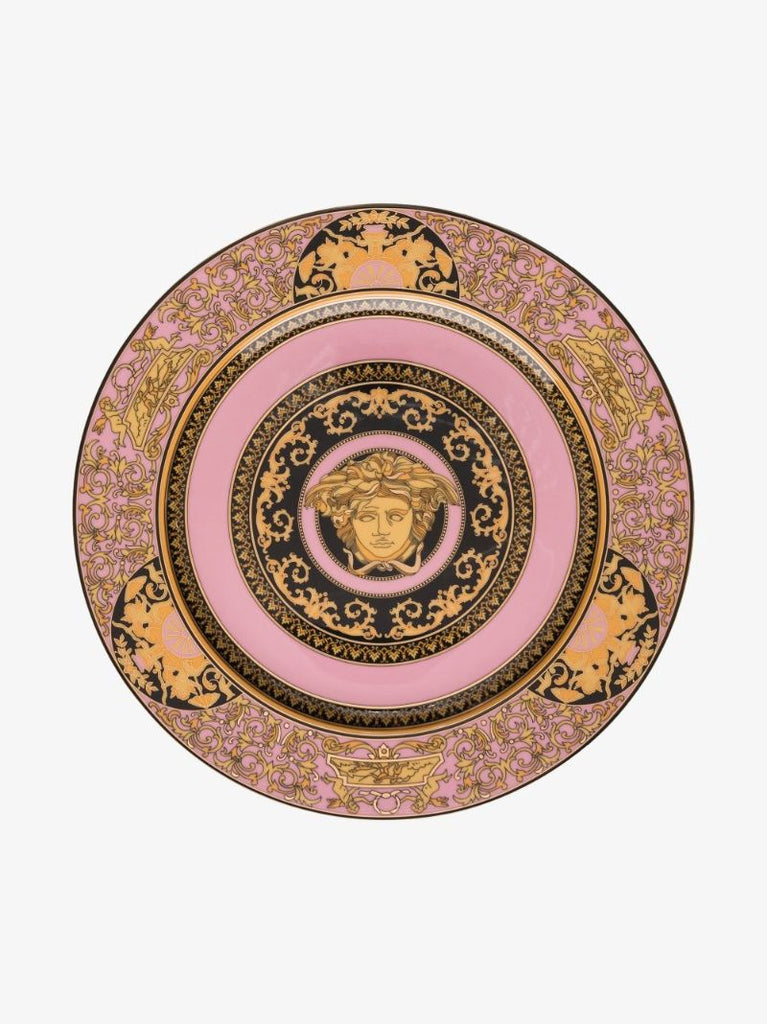 Pink Medusa Rose Service Plate
