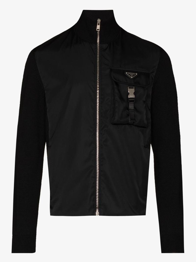 Re-nylon Zipped Jacket