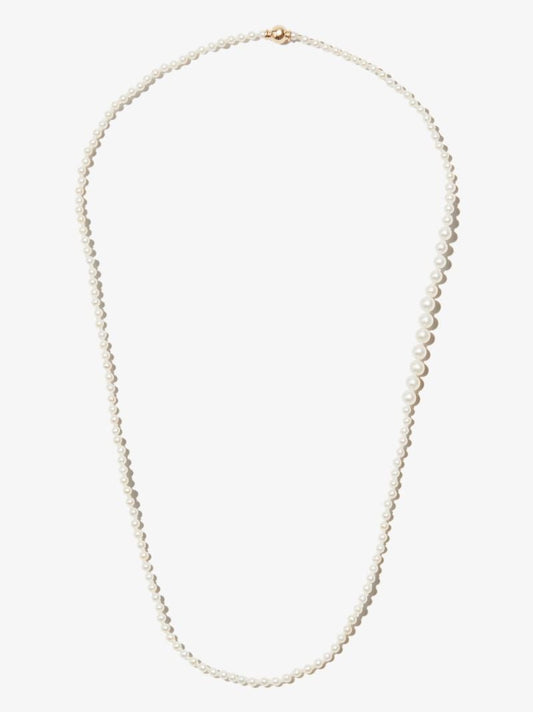 14k Yellow Gold Mini Peggy Pearl Necklace