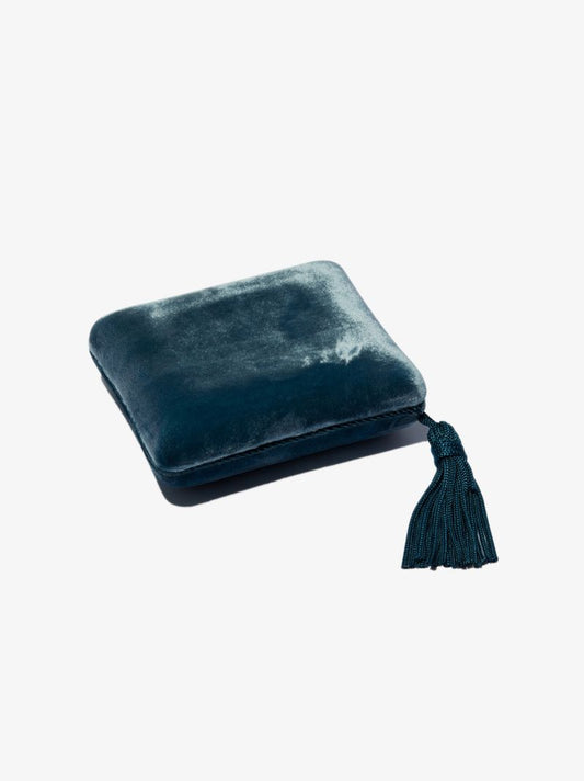 Blue Small Velvet Jewellery Box