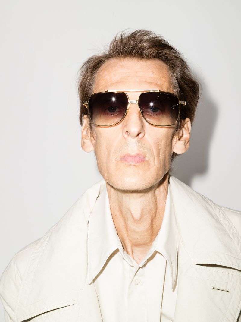 Gold Tone Alkamx Aviator Sunglasses