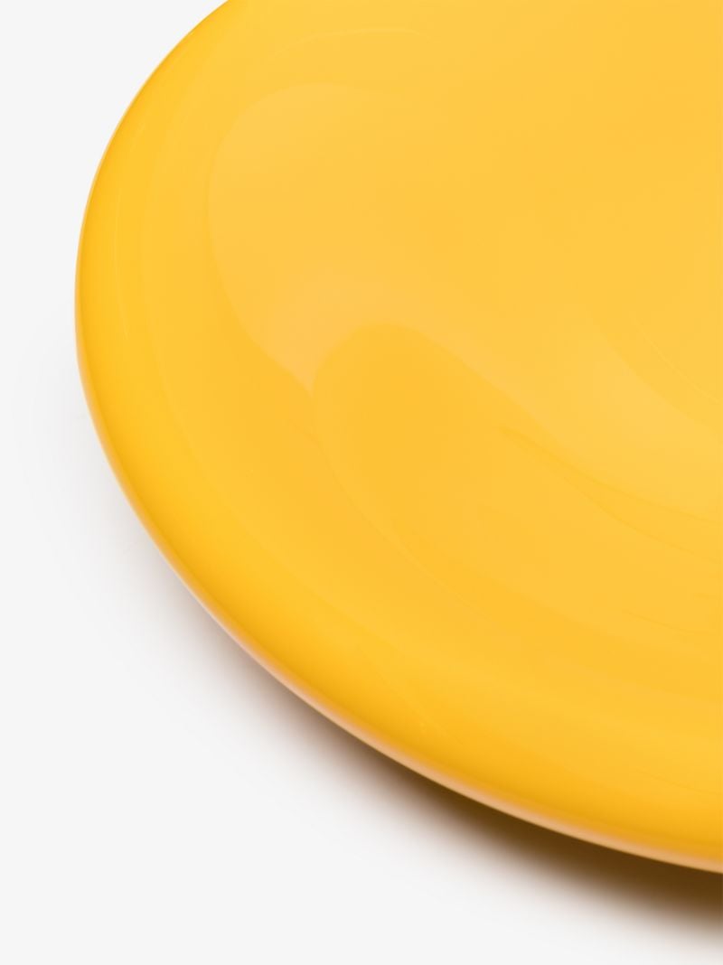 Yellow Large Liquidish Bowl