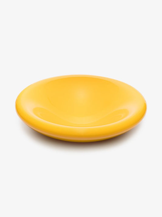 Yellow Large Liquidish Bowl
