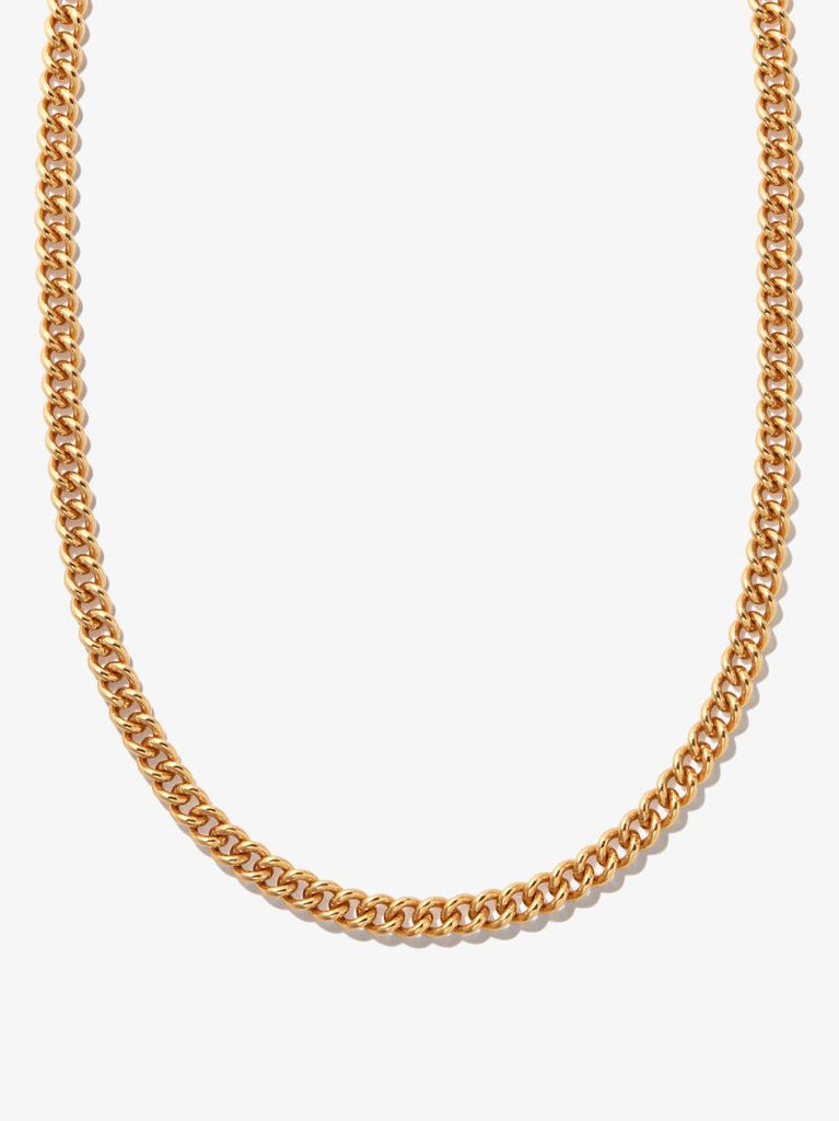 Gold Vermeil Vintage Clip Chain Necklace