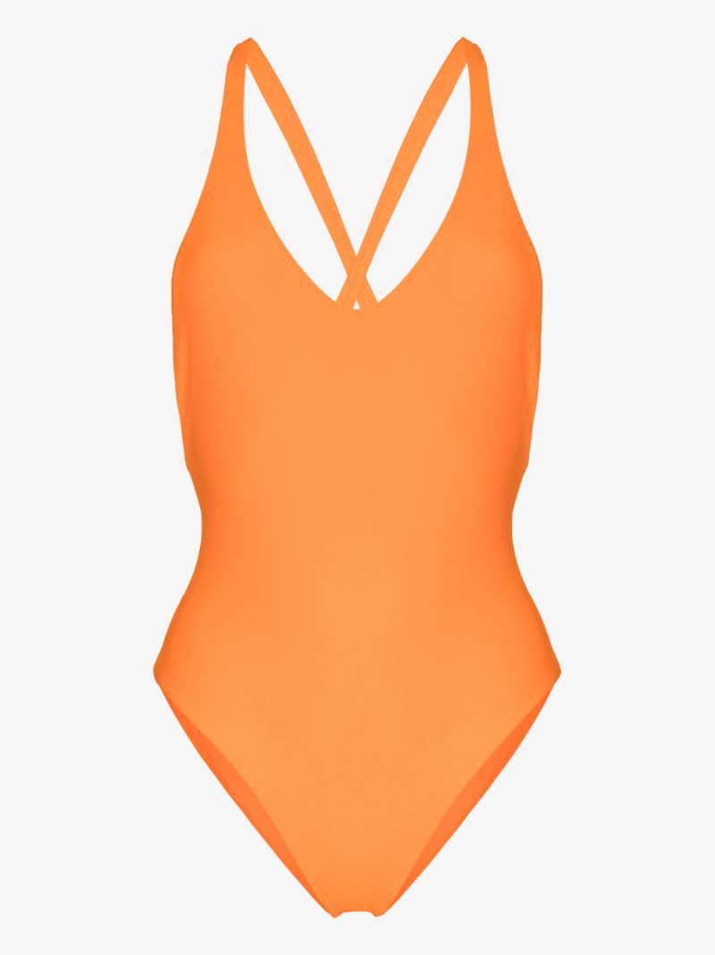 Mila Crossover Strap Swimsuit