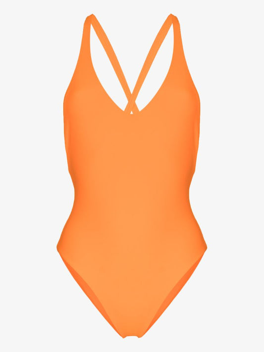 Mila Crossover Strap Swimsuit