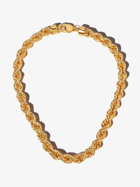 Gold Vermeil Xxl Rope Chain Necklace