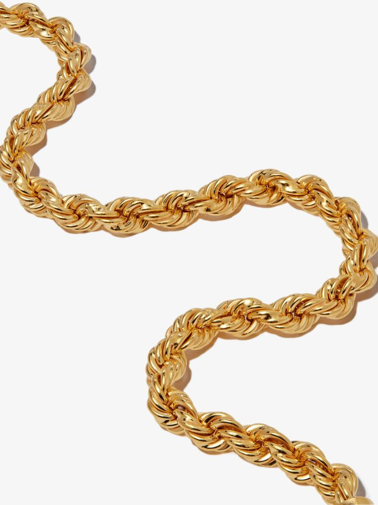 Gold Vermeil Xxl Rope Chain Necklace