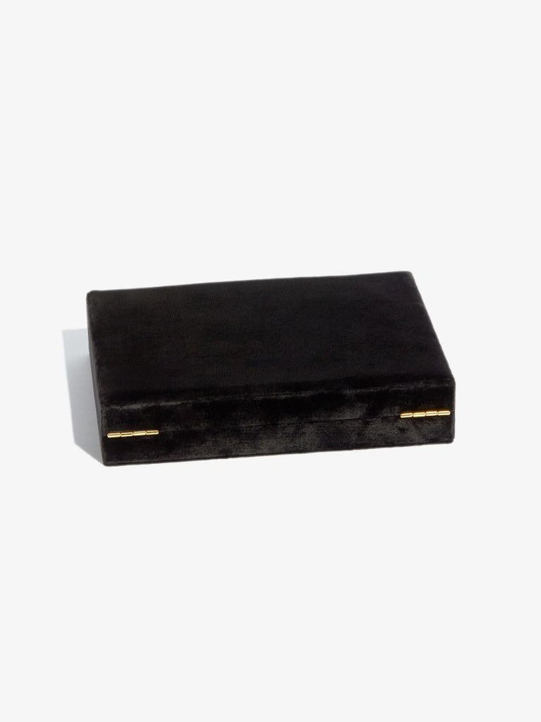 Black TrÃ_x0083_Â©sor Deux Velvet Jewellery Box