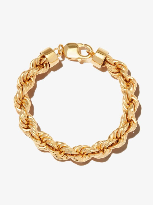 Gold Vermeil Xxl Rope Chain Bracelet