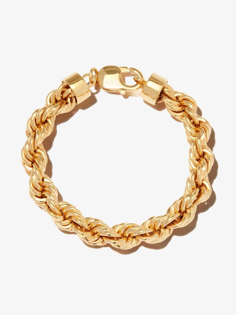 Gold Vermeil Xxl Rope Chain Bracelet