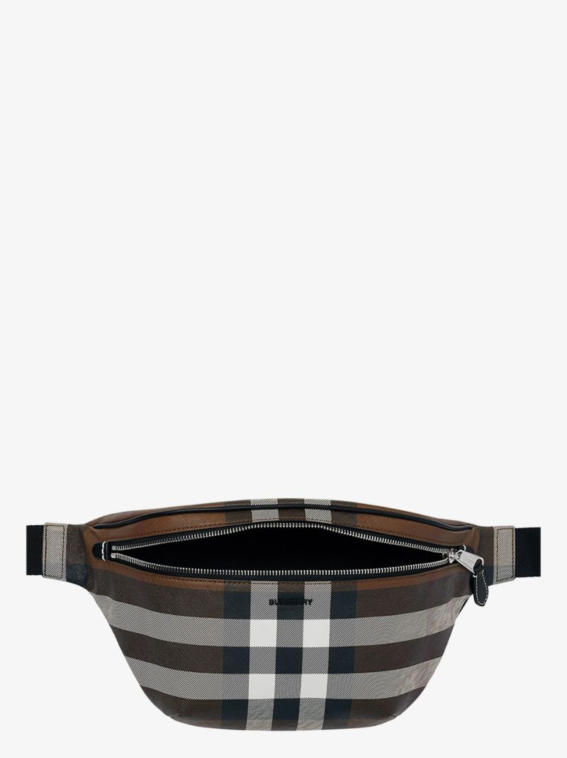 Brown Cason House Check Cross Body Bag
