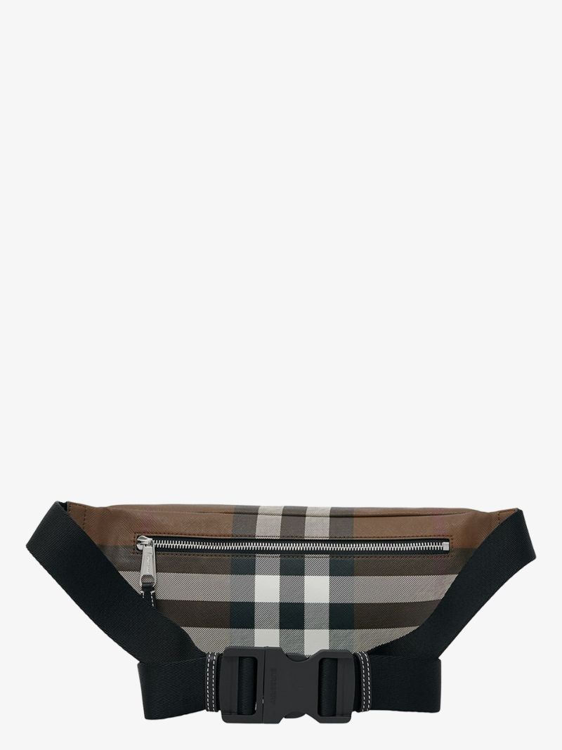 Brown Cason House Check Cross Body Bag