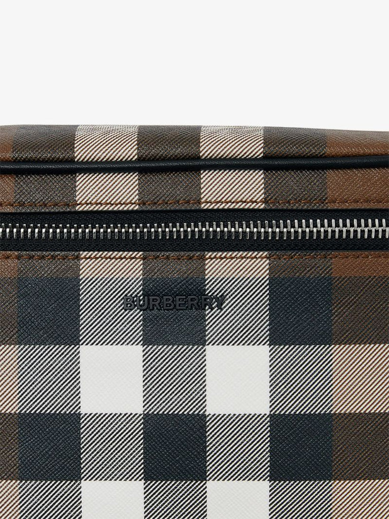 Brown Cason House Check Cross Body Bag