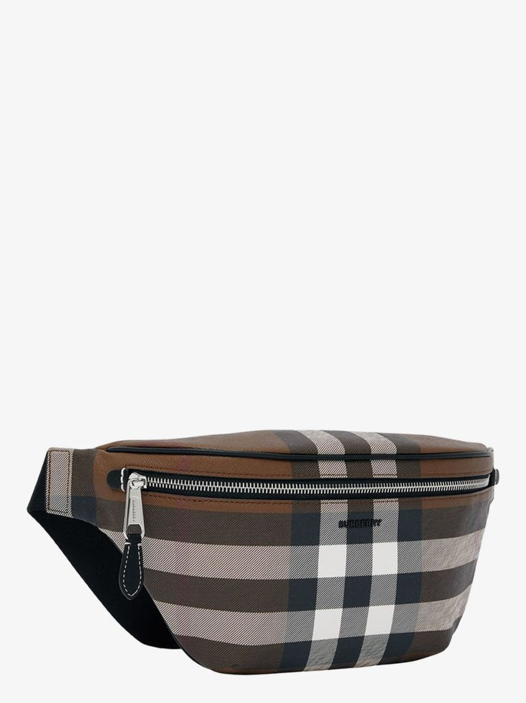 Brown Cason House Check Cross Body Bag