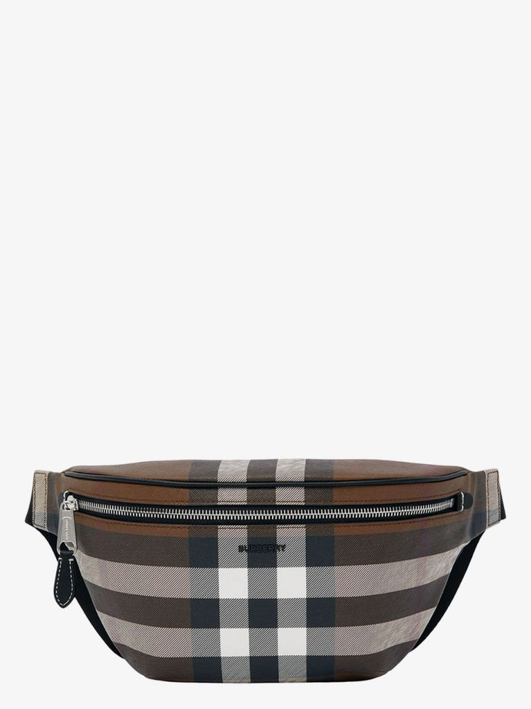 Brown Cason House Check Cross Body Bag