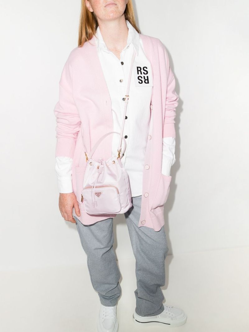 Pink Duet Re-nylon Bucket Bag