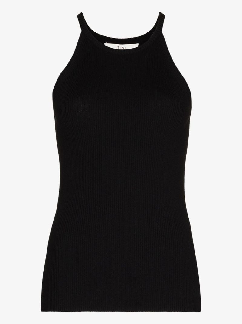 Sleeveless Scoop Neck Vest Top