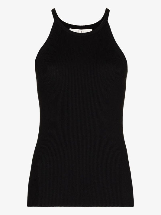 Sleeveless Scoop Neck Vest Top