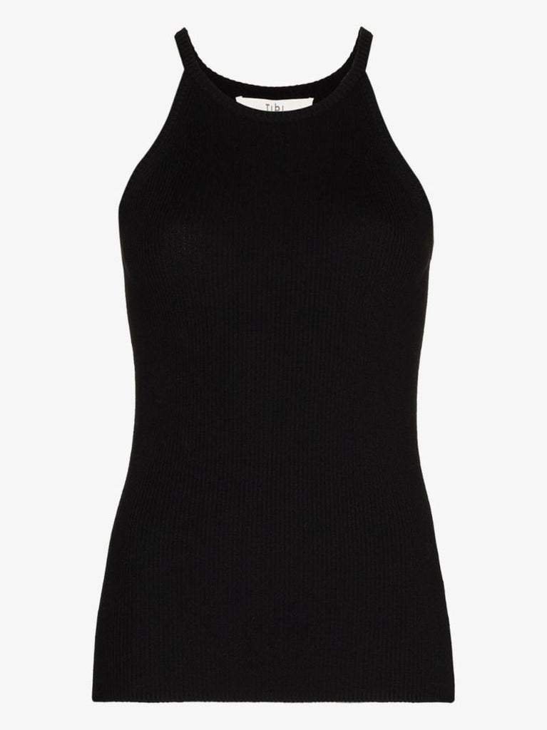 Sleeveless Scoop Neck Vest Top