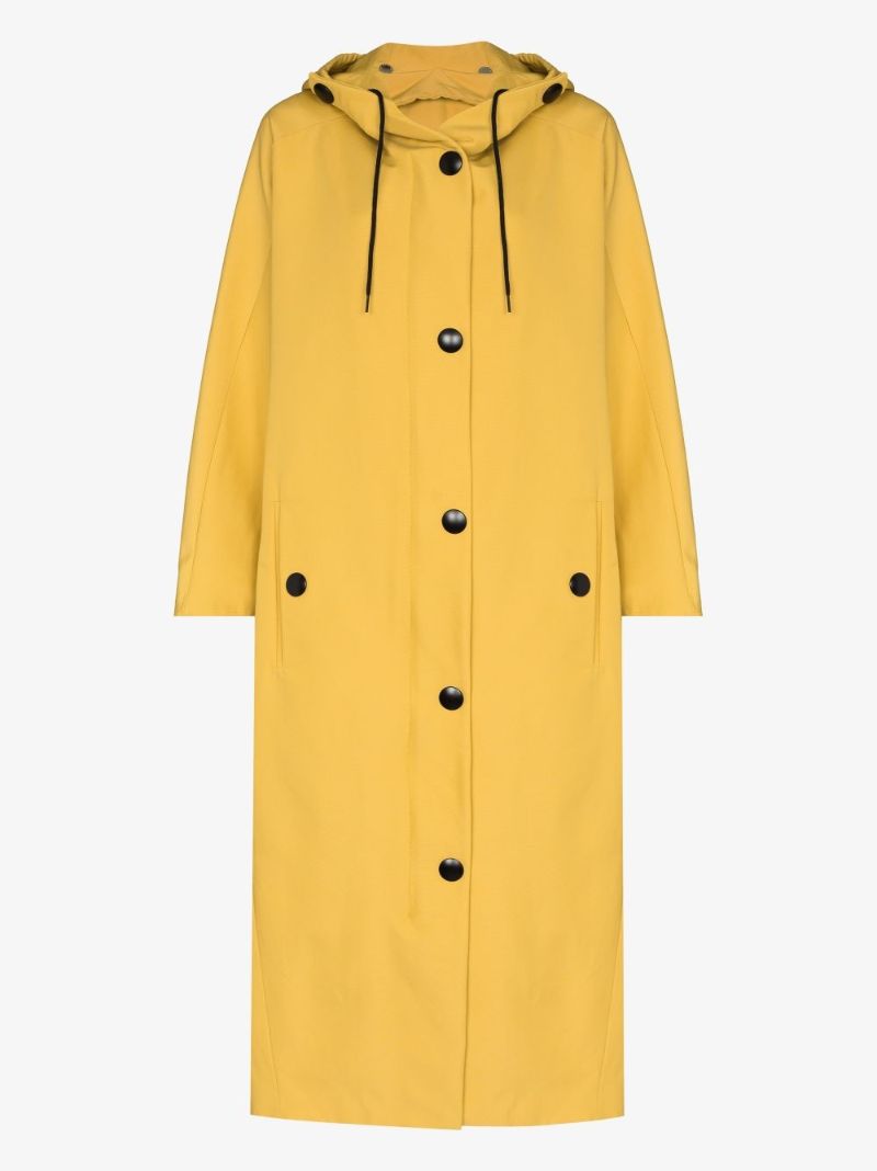 Oversized Hooded Raincoat