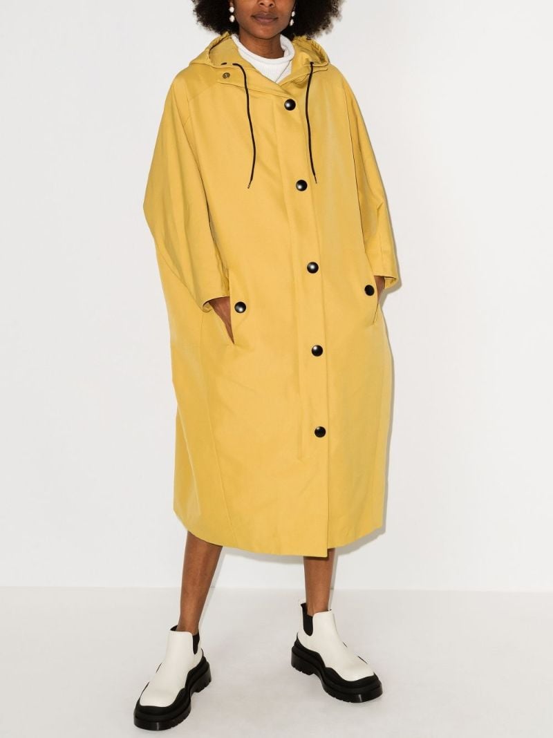 Oversized Hooded Raincoat
