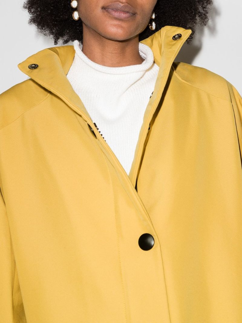 Oversized Hooded Raincoat