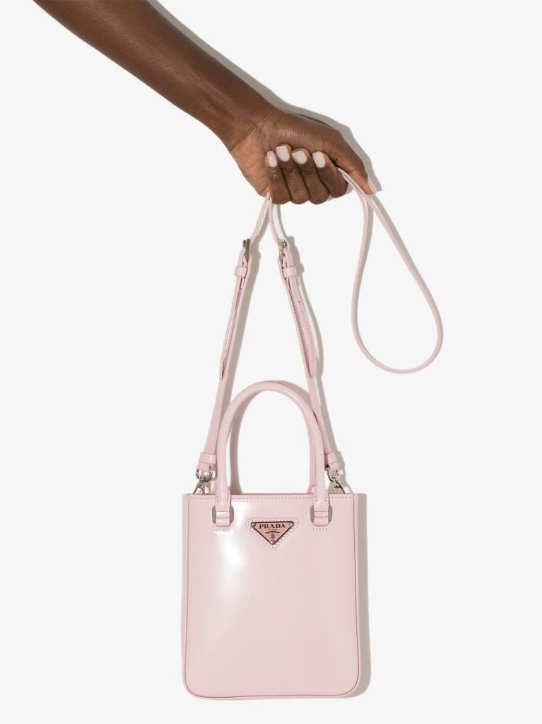 Small Brushed Leather Tote