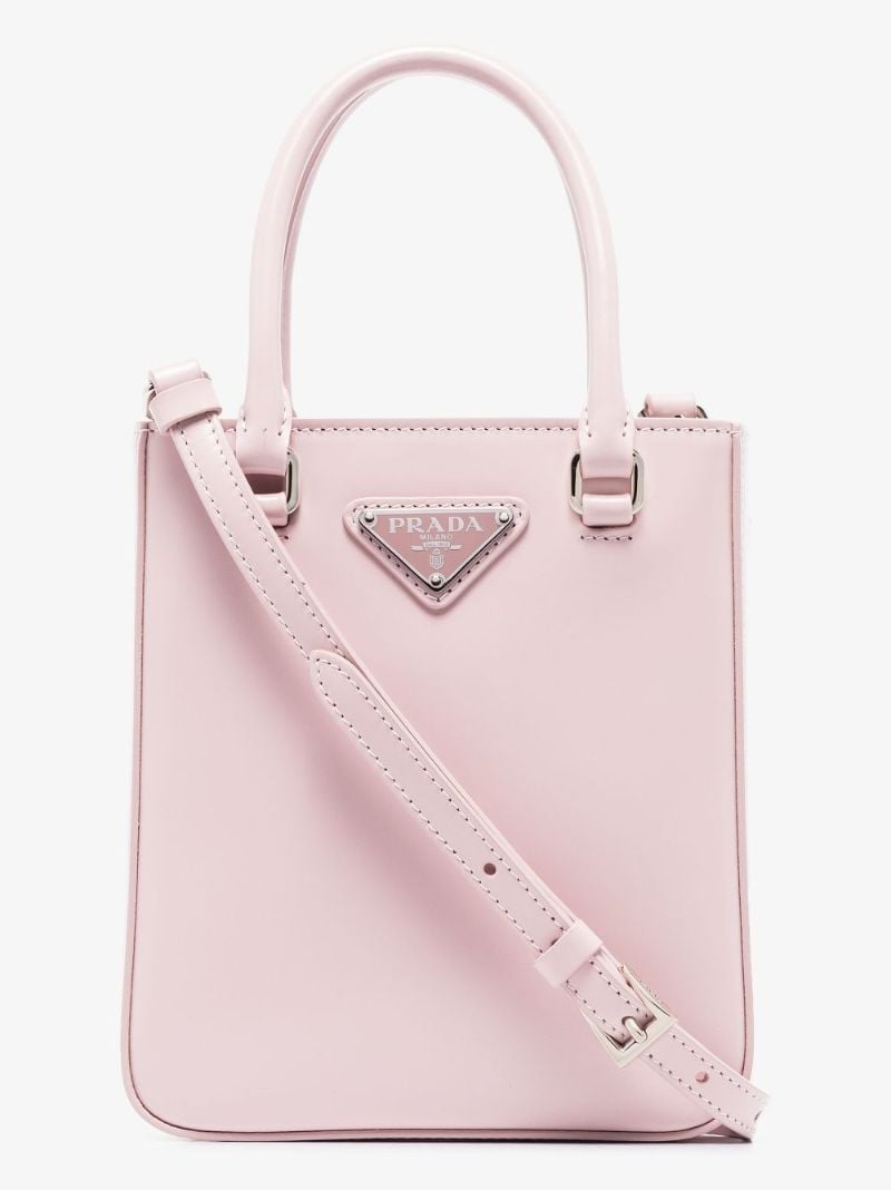 Small Brushed Leather Tote