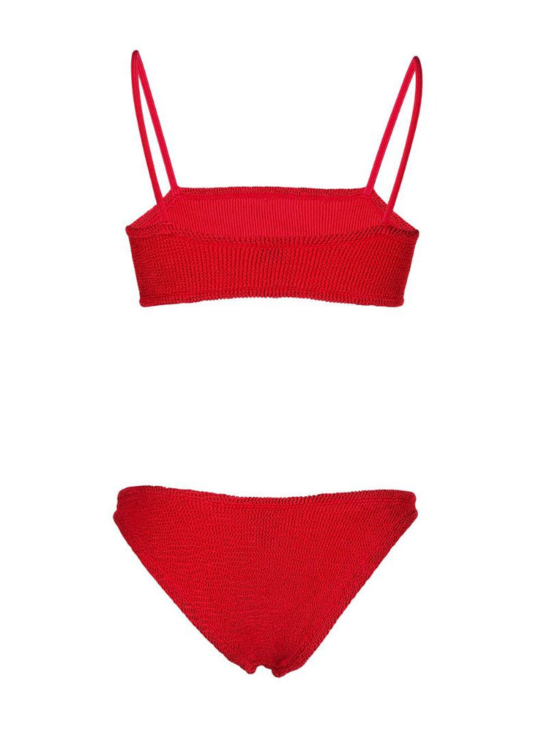 Red Gigi Textured Bikini