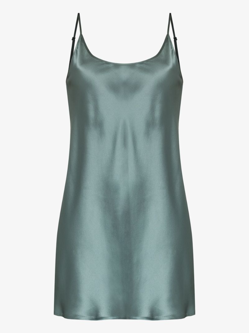 Short Silk Nightdress
