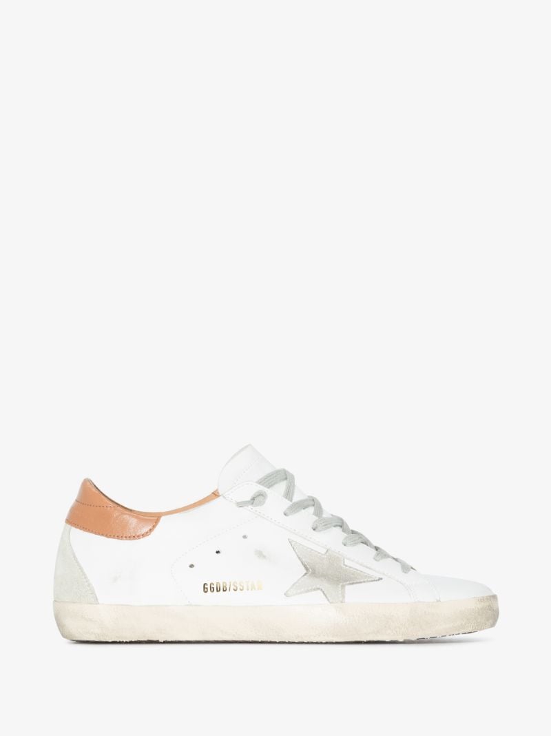 White Super-star Leather Sneakers
