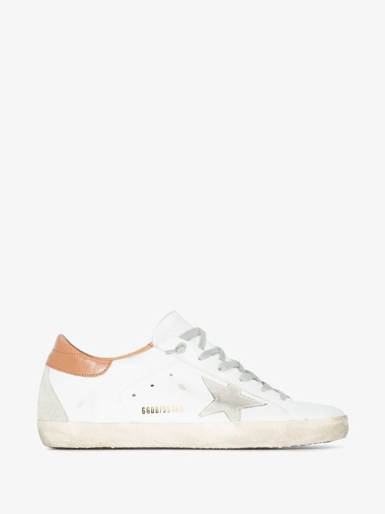 White Super-star Leather Sneakers