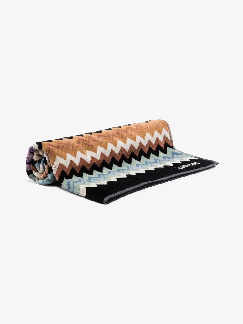 Multicoloured Adam Printed Cotton Towel