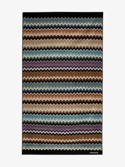 Multicoloured Adam Printed Cotton Towel