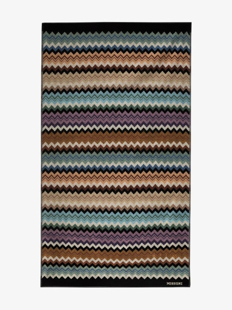 Multicoloured Adam Printed Cotton Towel