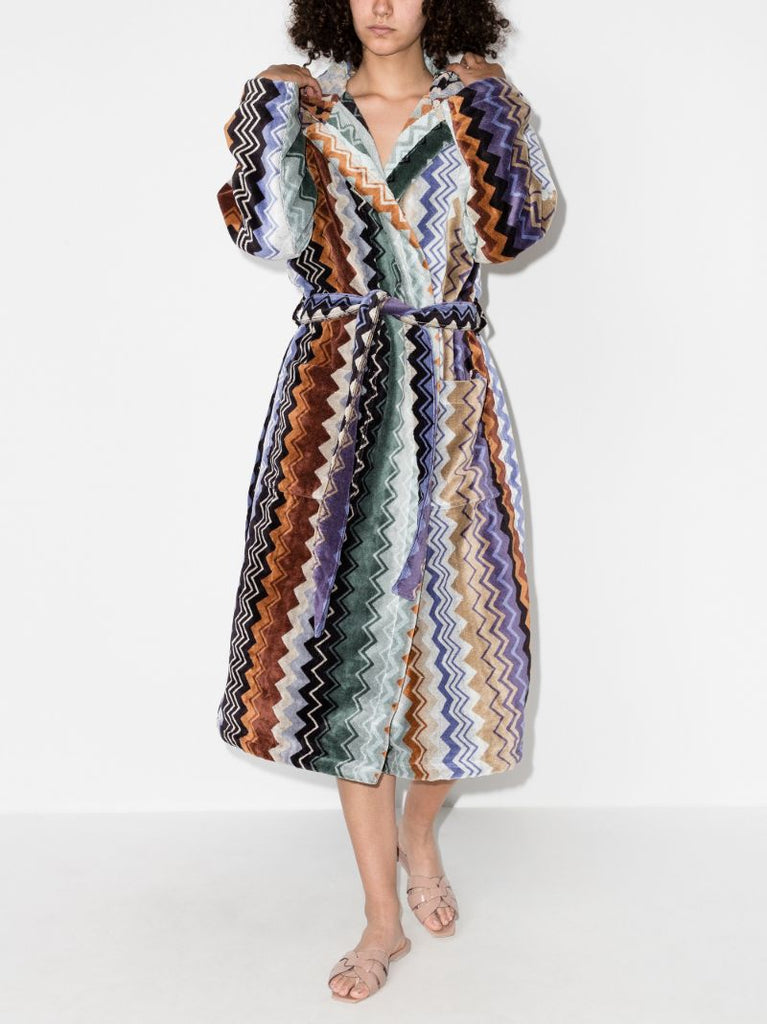 Giacomo Hooded Cotton Robe