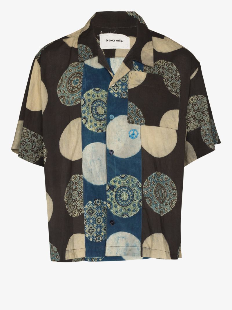 Greetings Printed Organic Cotton Shirt